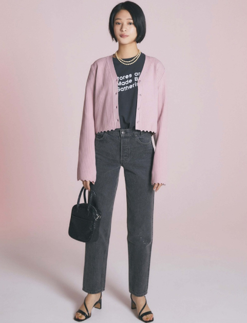 辛めコーデにはピンクかパープル 自然と女っぽさが出せちゃいます Kazuhiromouriblog