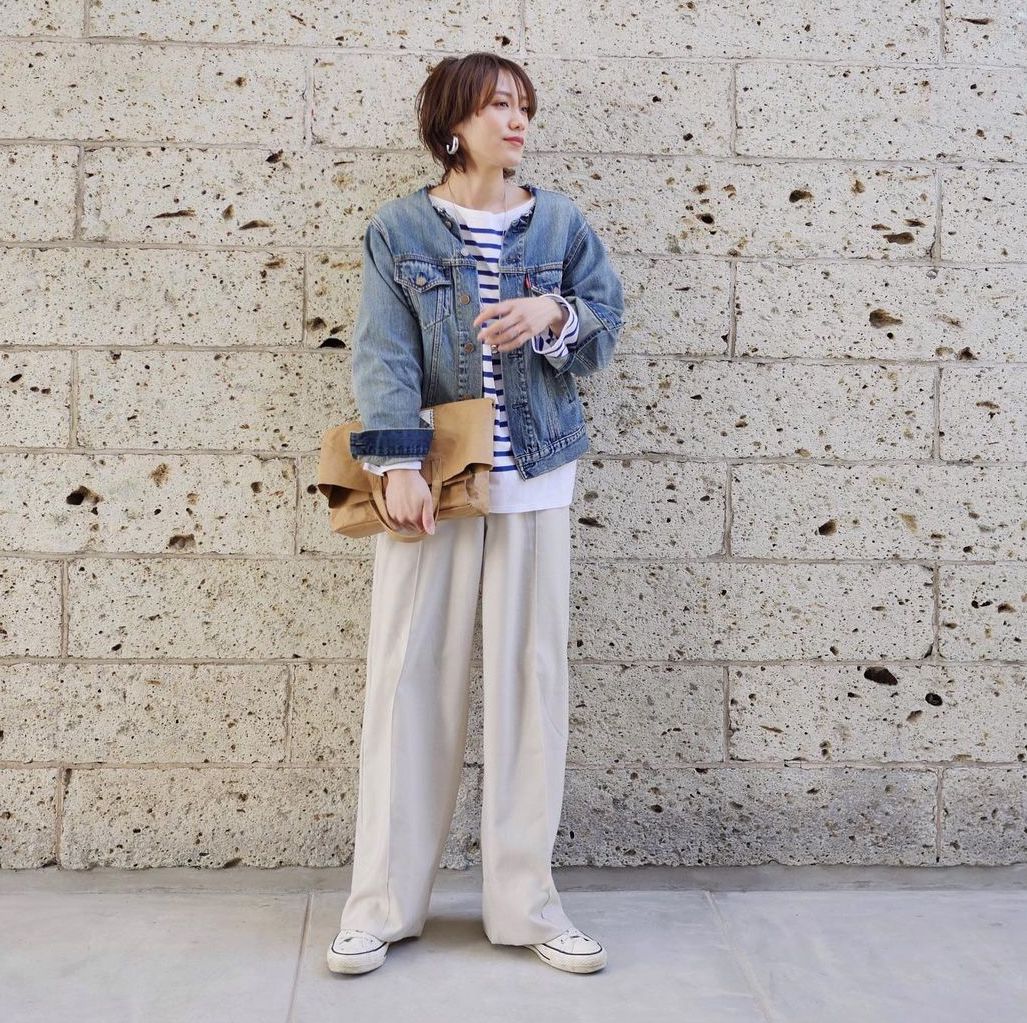 この春のパンツコーデは スニーカーでリラックス 今っぽく見える着こなし術 Kazuhiromouriblog